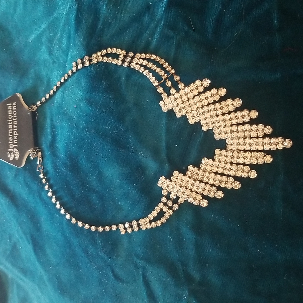 Rhinestone necklace